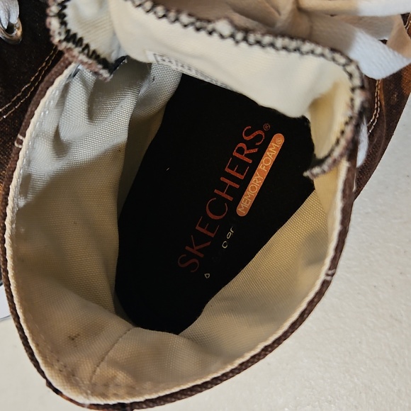 Custom Dyed Skechers High Top Sneakers - Ladies Size 9.5 - Picture 10 of 10